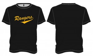 Rangers Tee Front and Back